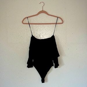 Amuse Society Off the Shoulder Bodysuit - Size small